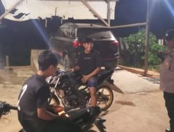 Piket Polsek Lamandau Sosialisasikan Penanggulangan Premanisme Berkedok Ormas