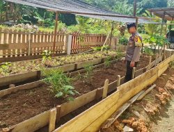 Dukung Ketahanan Pangan, Bhabinkamtibmas Polsek Lamandau Silaturahmi ke masyarakat terkait Program Asta Cita Presiden RI