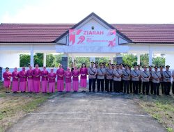 Sambut HUT Bhayangkara Ke-79, Polres Lamandau Gelar Ziarah dan Tabur Bunga