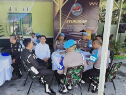 Tunjukkan Sinergitas TNI-Polri, Kabidpropam Polda Kalteng Berikan Ucapan HUT ke-79 POMAD