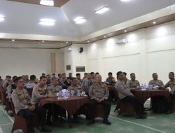Kapolres Lamandau Pimpin Anev Bhabinkamtibmas