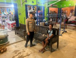 Personil Polsek Sambangi dan Silaturahmi kepada Masyarakat