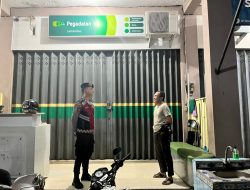 Satuan Samapta Patroli di Malam Hari Mencegah Gangguan Kamtibmas