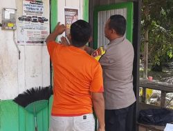 Bhabinkamtibmas Sosialisasikan Layanan Hotline 110 kepada Masyarakat