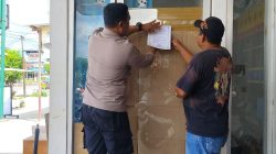 Antisipasi Karhutla, Satbinmas Polres Lamandau pemasangan maklumat Kapolda Larangan Pembakaran Hutan dan Lahan (Karhutla)