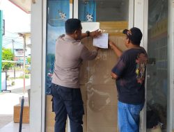 Antisipasi Karhutla, Satbinmas Polres Lamandau pemasangan maklumat Kapolda Larangan Pembakaran Hutan dan Lahan (Karhutla)