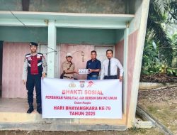 Dalam Rangka HUT Bhayangkara ke-79 Polres Lamandau Bagikan Bansos