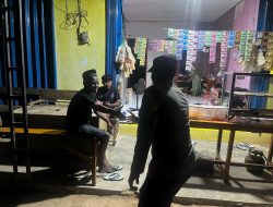Piket Polsek lamandau melaksanakan Silaturahmi ke masyarakat