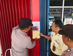 Antisipasi Karhutla, Satbinmas Polres Lamandau pemasangan maklumat Kapolda Larangan Pembakaran Hutan dan Lahan (Karhutla)