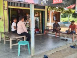 Piket Polsek Delang Sosialisasikan tentang Penanggulangan Premanisme Berkedok Ormas