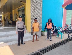Piket Polsek laksanakan Patroli di Pasar di Wilkum Polsek Bulik