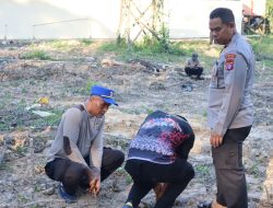 Kapolres Lamandau Pimpin Penanaman 1000 Batang Singkong dalam Upaya Ketahanan Pangan