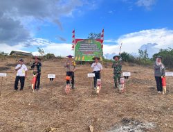 Polsek Teweh Timur Gelar Penanaman Jagung Serentak Kuartal III di Teweh Timur, Dorong Pemanfaatan Lahan Perhutanan Sosial