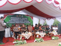 Polres Barito Utara Dukung Ketahanan Pangan Lewat Penanaman Jagung Serentak Kuartal III