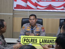 Kapolres Lamandau Pimpin Latihan Pra Operasi Patuh Telabang 2025