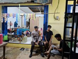 Piket Polsek Lamandau Sosialisasikan Penanggulangan Premanisme Berkedok Ormas